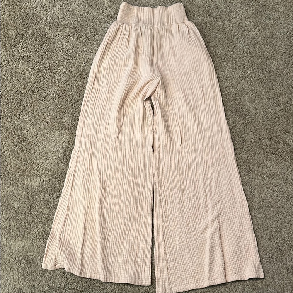 Vintage Havana Cream Wide Leg Pants